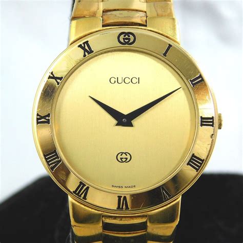 gucci swiss made watch vintage
